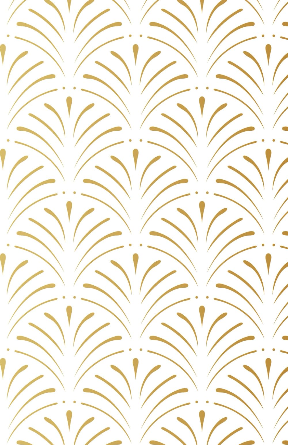 2024 Daily Gratitude and Productivity Planner with Habit Tracker and Journal Prompts - Gold Geometric