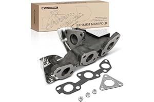 A-Premium Right Side [V6 3.3L] Engine Exhaust Manifold W/Gasket & Nuts Fit for Nissan Frontier 1999-2004, Xterra 2000-2004