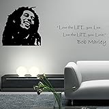 Sticker Hub The Legend Bob Marley Wall Sticker DKHS0423