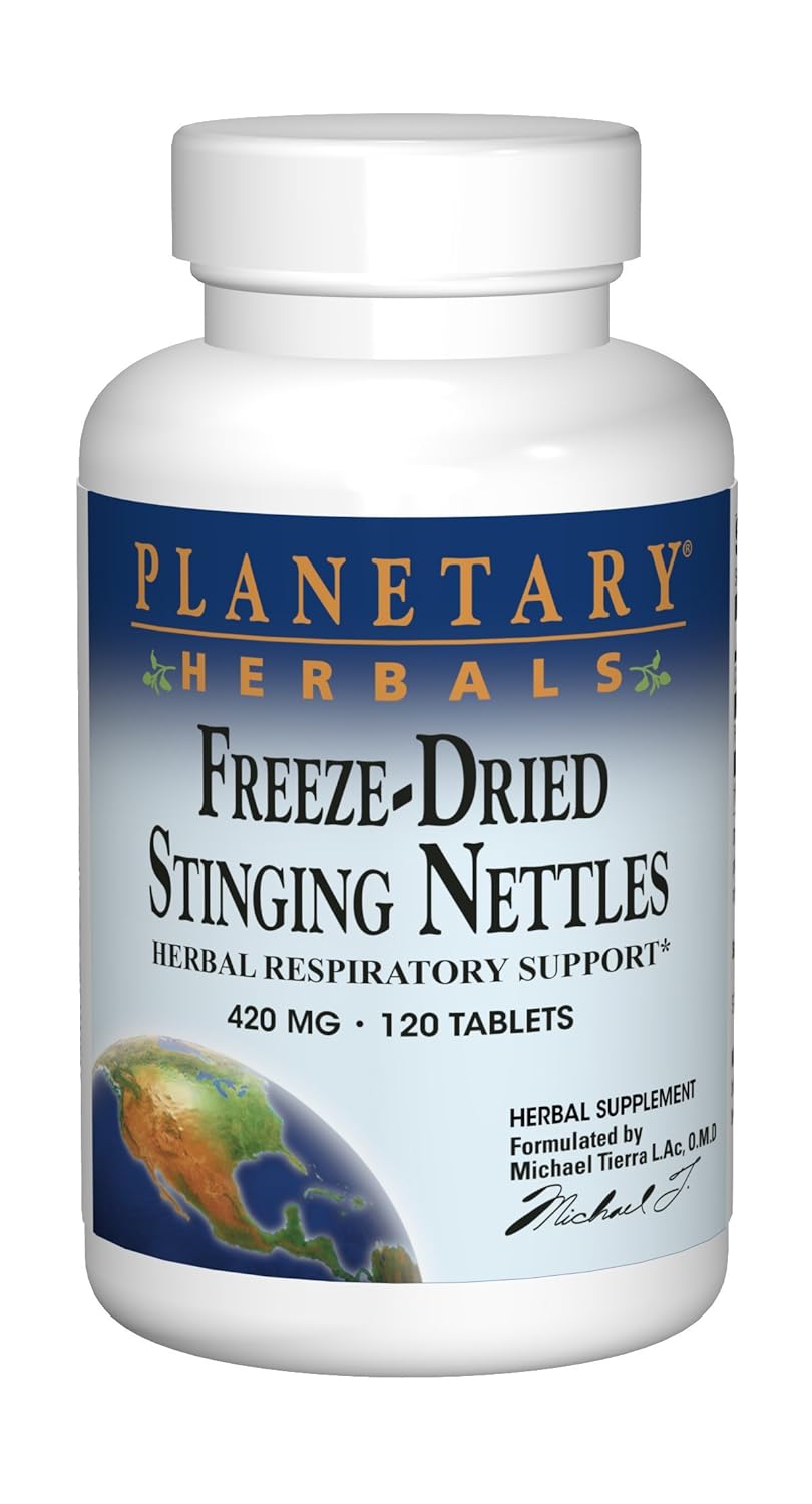 Planetary Herbals Freeze-Dried Stinging Nettles 420mg - 120 Tablets: Amazon.co.uk: Business, Industry & Science Planetary Herbals Freeze-Dried Stinging Nettles 420mg - 120 Tablets: Amazon.co.uk: Business, Industry & Science