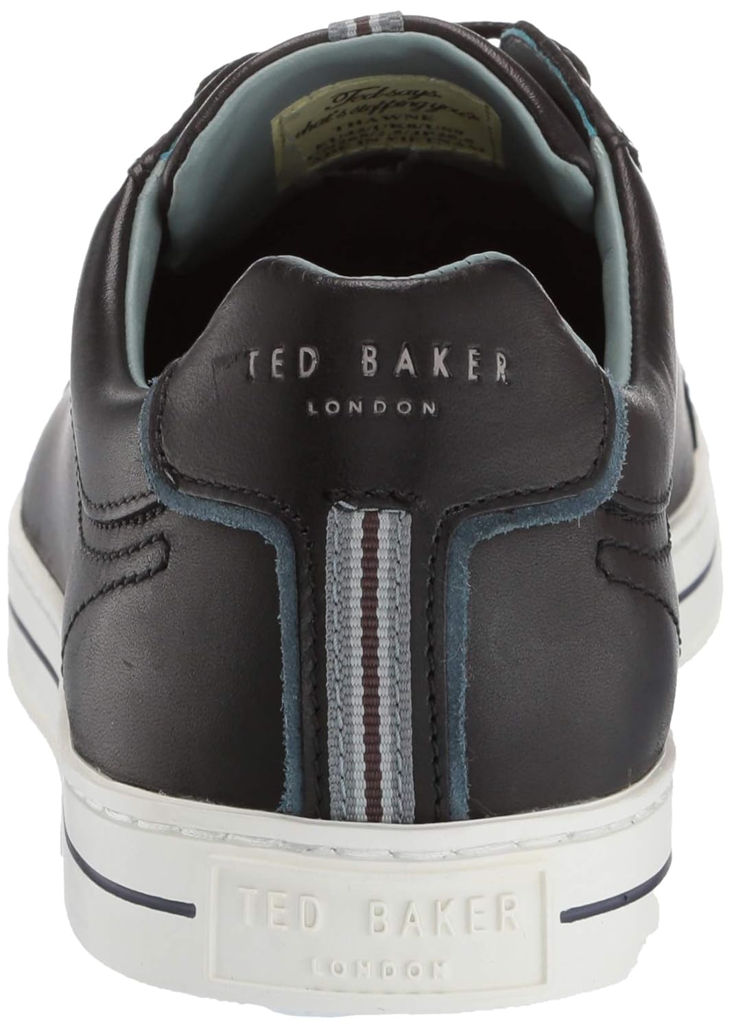 ted baker thawne burnished leather trainers