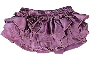 juDanzy Ruffle Chiffon or Satin Tutu All Around Bloomer Diaper Cover