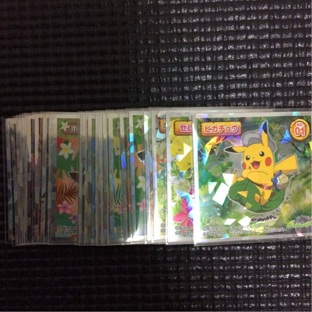 ポケモンウエハースチョコ 劇場版ココ 24フルコンプ スリーブ保管完品 トレカ 通販 Amazon