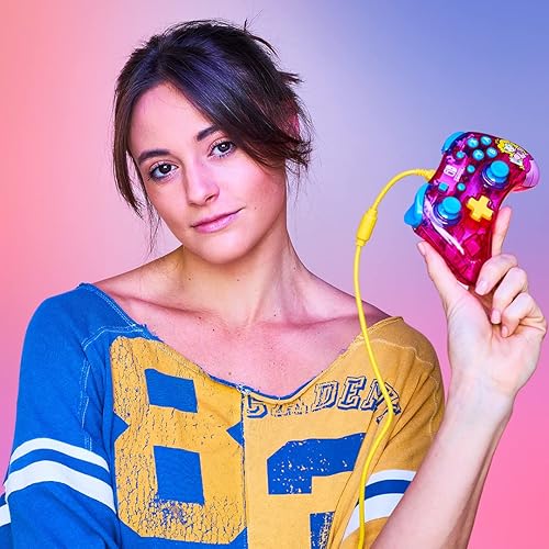 PDP Gaming Rock Candy Wired Power Nintendo Switch Pro Controller,  Officially Licensed Lite/OLED Compatible Gam