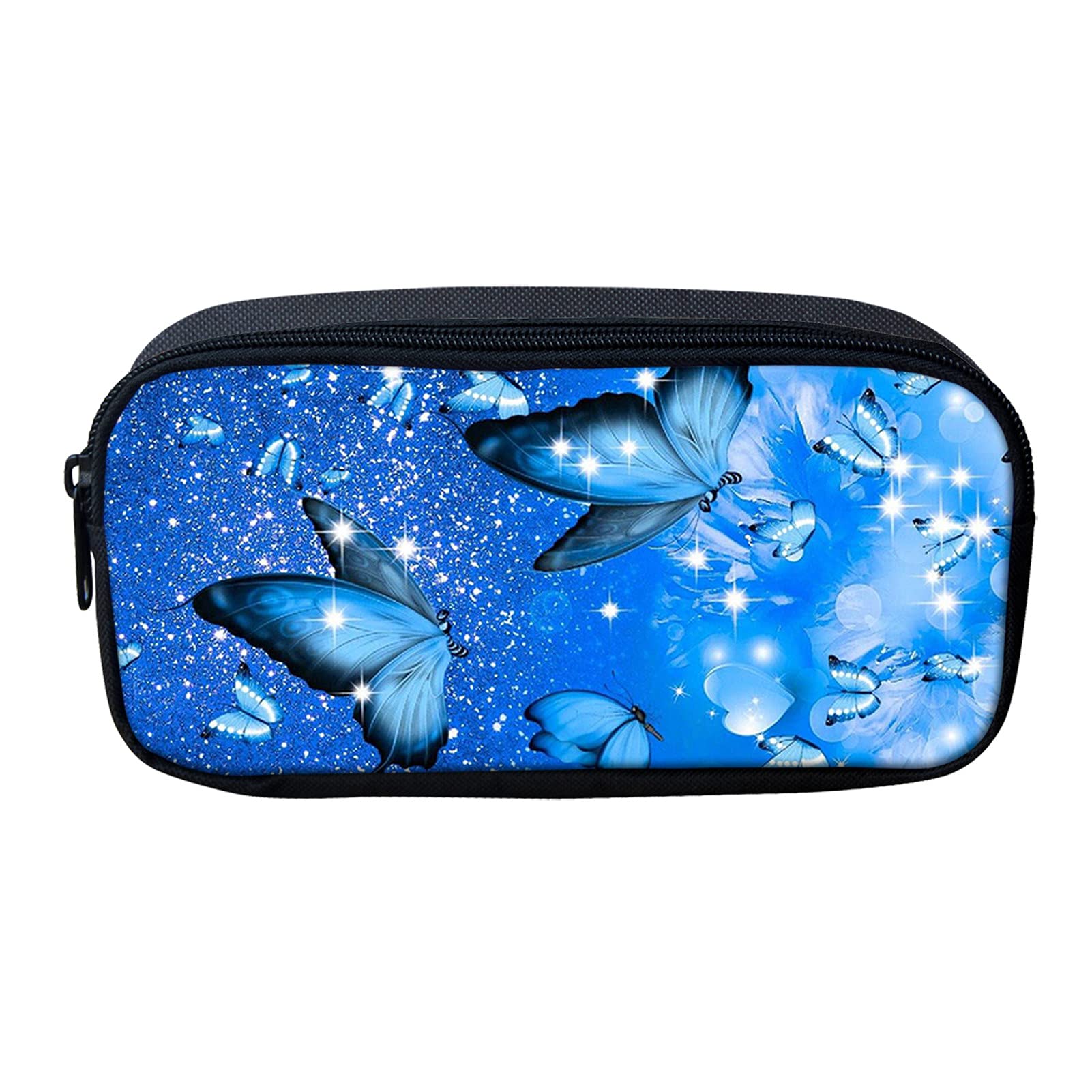 Showudesigns Kids Pencil Bag Kindergarten Pencil Erasers Storage Bag Butterfly