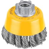 DeWalt Accessories DW4910 3x5/8-11 Knot Cup Brush