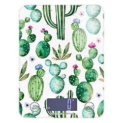 Cactus Succulent Floral Food Scale Waterproof