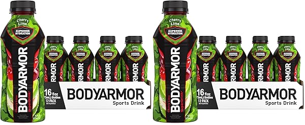 BODYARMOR SPORTS DRINK SPORTS BEVERAGE, CHERRY LIME, COCONUT...