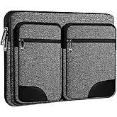 Hseok Laptop Case 15 15.6 16 inches Sleeve with 5 Pockets Compatible with MacBook Pro 16 inch 2025-2019 M4 M3 M2 M1, Mac 15.4" and Most 15-16 inch Notebooks，DG01BK01