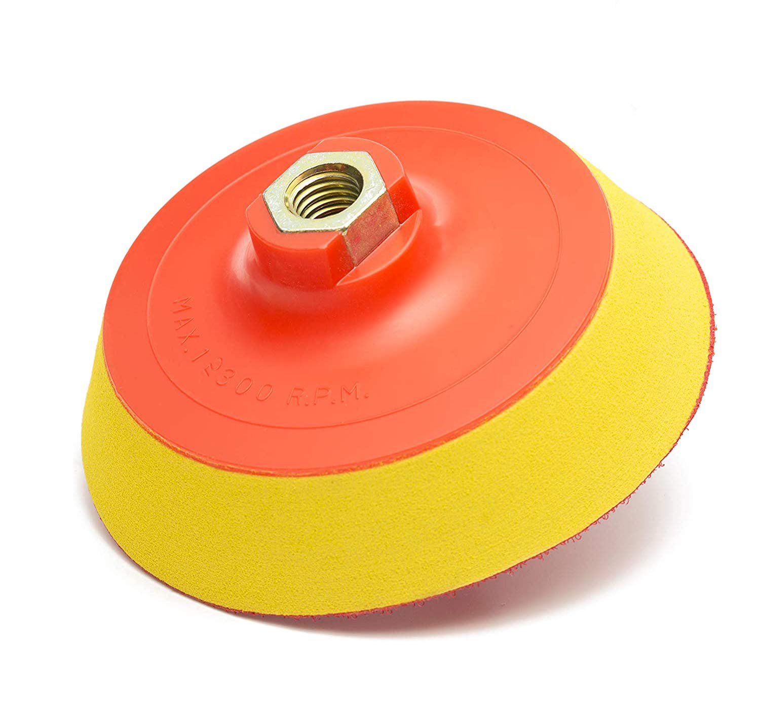 Glass Polish 6 inch (150mm) Buffing Backing Pad with M14x2 Thread for Rotary Polishing Machines - GP12637