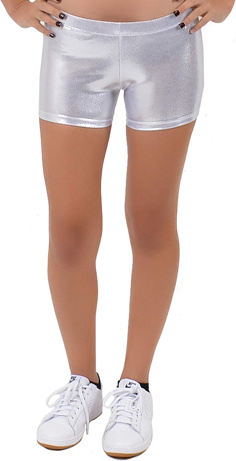 Girl's and Women's Cotton Stretch Booty Shorts | Comfortable | Made in The USA: Clothing