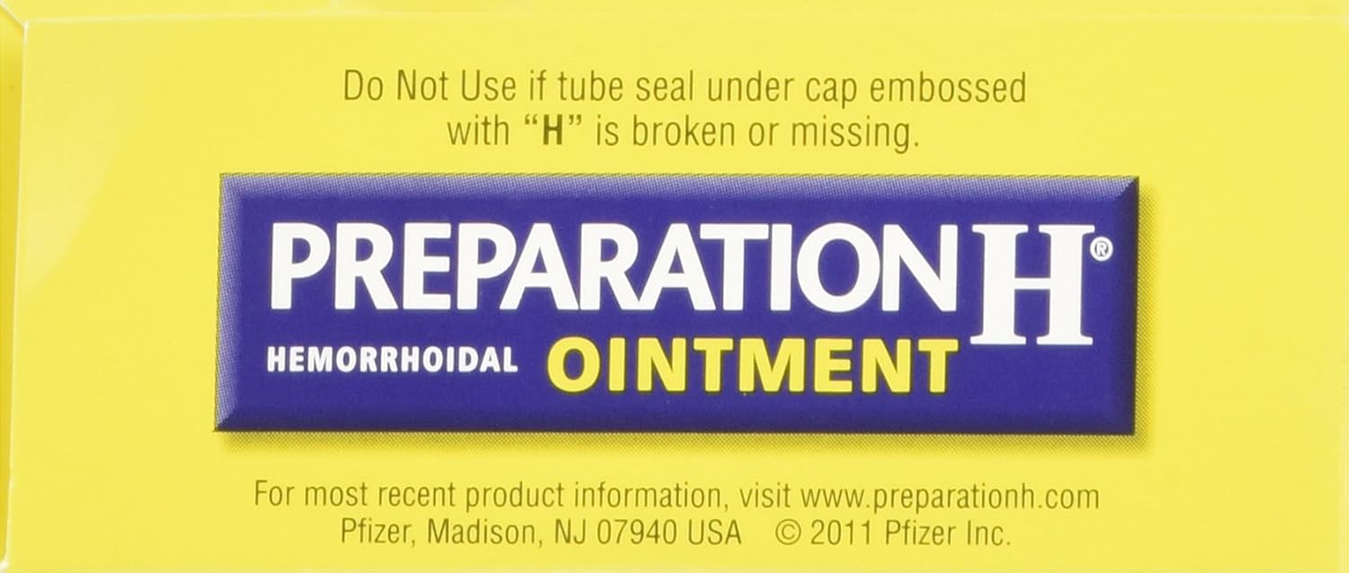 Preparation H Hemorrhoidal Ointment, 2-Ounce Tubes (Pack of 2): Health & Personal Care