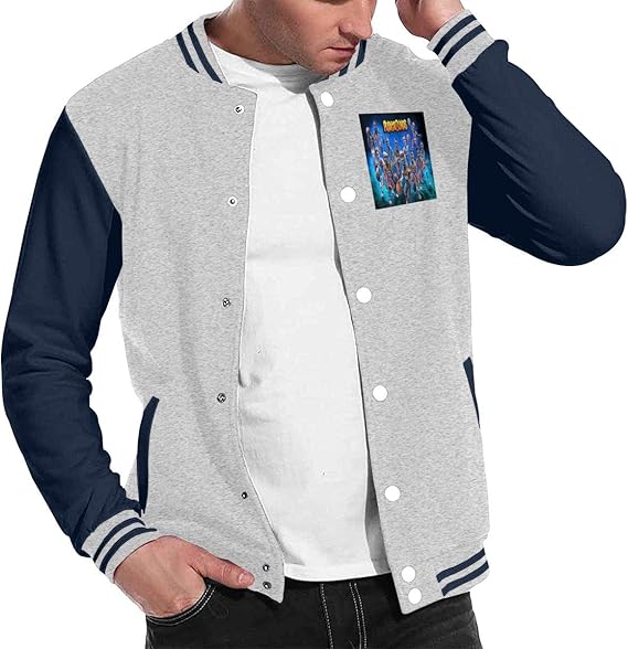 Amazon Co Jp メンズ両面プリント野球ユニフォーム アメリカ人男子バスケットボール 春 秋 冬のファッションメンズアウターウェア 買い物 買い物 デート 野球 バスケットボール サイクリング 服 ファッション小物