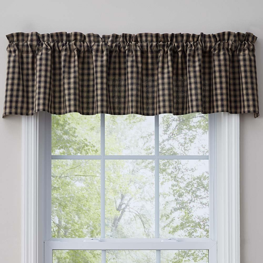 Park Designs Town and Country Black Valance