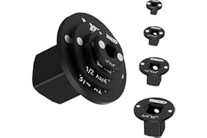 Low Profile Impact Socket Adapter Set, Drive Ratchet Adapter Set 1" to 3/4", 3/4" to 1/2", 1/2" to 3/8", 3/8" to 1/4" Magneti