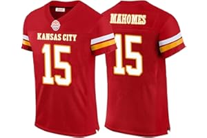 CYNOSUREGEM Custom Mens/Youth Football Stitched T-Shirt for Sports Fan No Brand/Logos