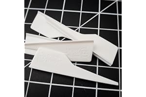 DCA Custom Arrows Mini Sabre Vanes Archery vanes for Hunting, 3D, or Indoor, Mechanical broadheads, Small Fixed Blade broadheads, or Field Points. Multiple Colors in 40 or 100 Pack