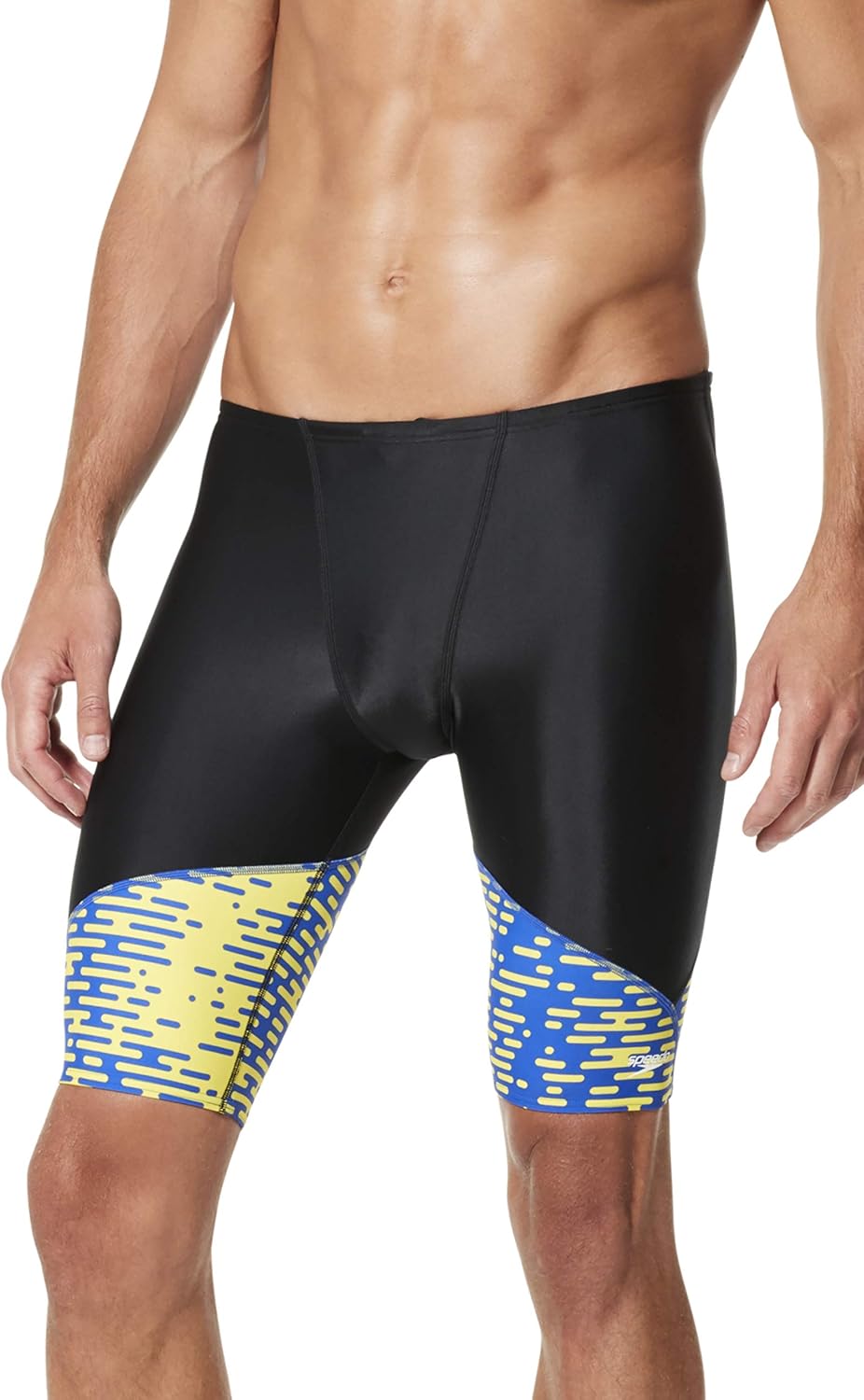 Speedo Mens Swimsuit Jammer ProLT Printed Team Colors Sports & Fitness