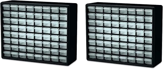 Amazon Com Akro Mils 10164 64 Drawer Plastic Parts Storage