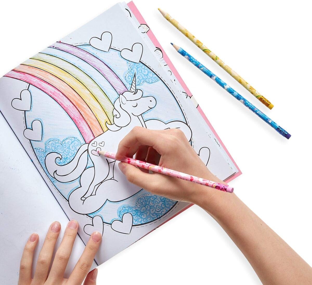 OOLY, Unique Unicorns Erasable Colored Pencils - Set of 12: Office Products