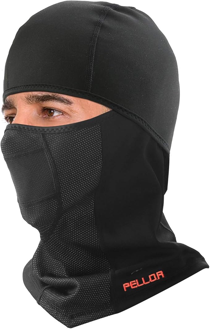 PELLOR Windproof Balaclava Ski Mask Cold Weather Face Mask Thermal Hat Cap Hood for Bike