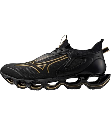 Amazon.com: Mizuno Unisex Wave Prophecy 15 Running Shoe, Black