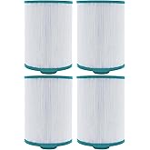Hurricane Filters 4 Pack HF4H22-01 Advanced Spa Filter Cartridge - Replacement for PFF25P4, Unicel 4CH-22, Filbur FC-2399