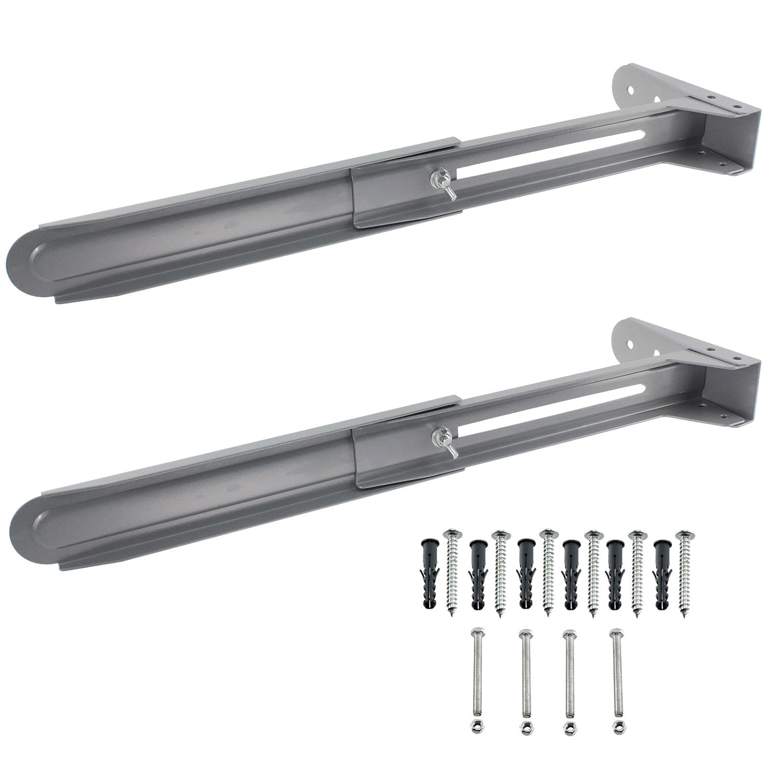 Spares2go Plata Ajustable Extensible Soporte Soportes para ...