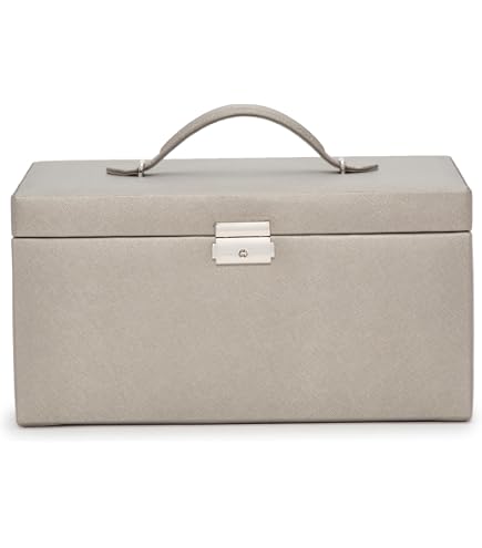 Amazon.com: WOLF 280002 Heritage Large Jewelry Box, Black