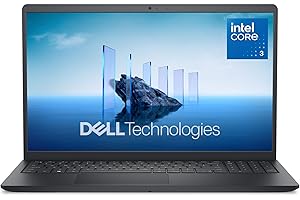 Dell 15 Laptop DC15250-15.6-inch FHD 120Hz Display, Intel Core 3 Processor 100U Processor, 8GB DDR4 RAM, 512GB SSD, Intel UHD