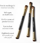 Laura Geller Dual-Ended Eyeshadow Brush Domed Shader & Blending view 4
