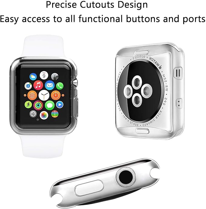 Funda para Apple Watch 38mm Series 2/ Series 3 [2 piezas ...