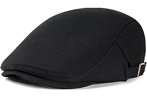 VOBOOM Men's Cotton Flat Ivy Gatsby Newsboy Driving Hat Cap