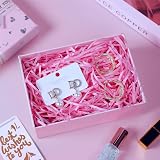 JeeMooTown 500g Pink Shredded Tissue Paper Gift Hampers Eco Friendly view 2
