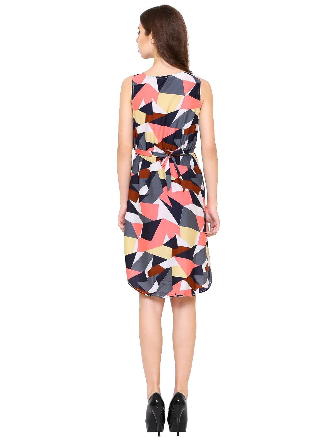 2day women trendy crepe dress (pack of 1)