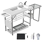 Dragosum Fish Cleaning Table, Portable Folding