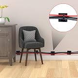 200 Pcs Black Cable Ties + 100 Self Adhesive Mount Bases - Wire Management Set view 4