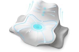 Contour Memory Foam Pillow for Sleeping, Leaning and Lying, Cervical Pillow for Neck Pain Relief, Ergonomic Neck Support Pill