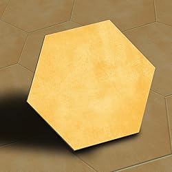 Alwayspon 12Pcs Hexagon LVT Flooring Peel and Stick