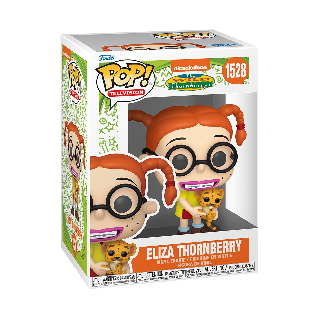 Funko POP! TV: Nick Rewind - Eliza Thornberry - Nickelodeon Slime - Collectable Vinyl Figure - Gift Idea - Official Merchandise - Toys for Kids & Adults - Ad Icons Fans - Model Figure for Collectors