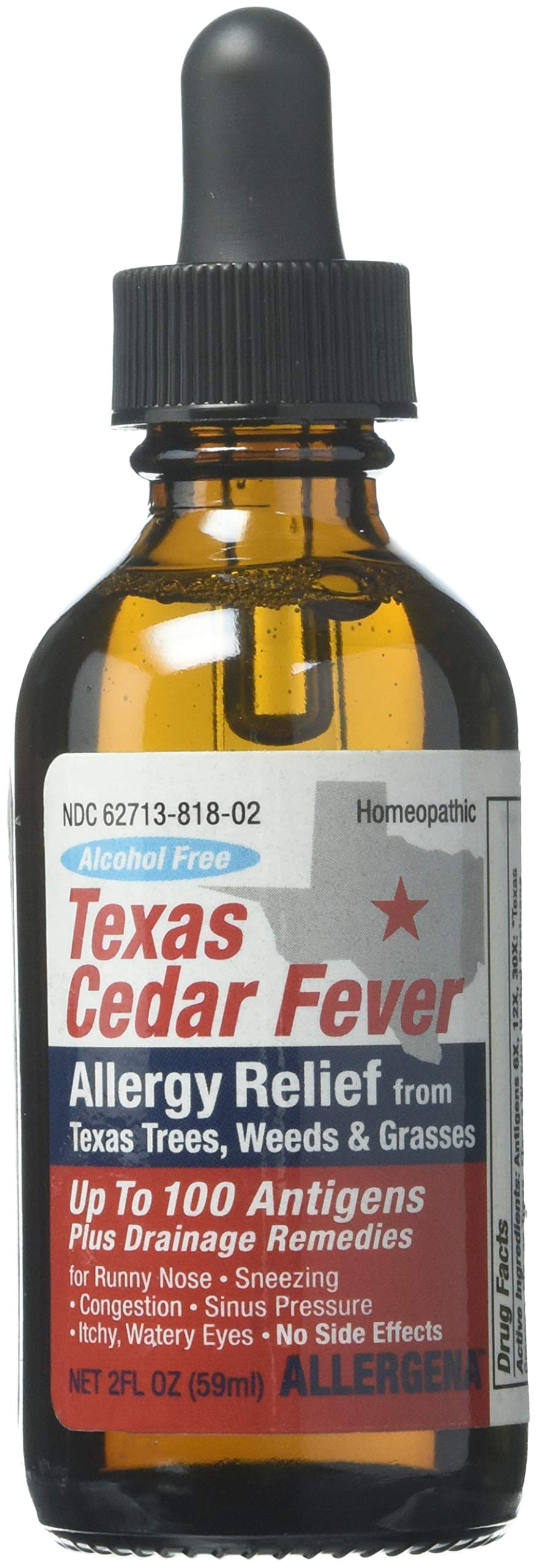 Allergena Texas Cedar Fever (1 ounce) Health & Personal Care