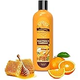 CCGeass Beeswax Wood Polish & Conditioner, Natural Beeswax Orange Oil Conditioner Cleaner for Wood Furniture, Floors, Restores Shine & Waterproofs, 16 Fl Oz