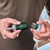 Bosch Stubby Ratchet Screwdriver with 6 Bits 50 Nm Magnetic Bit Holder view 3