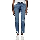 Hudson Women's Nico Mid-Rise Straight Leg Crop Jean