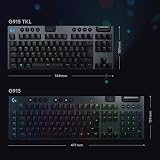 Logitech G915 TKL Wireless Mechanical Keyboard GL-Tactile Low Profile Switches view 7