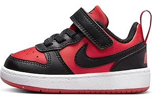 Nike Kids Court Borough Low Recraft Shoes Sneaker, University Red/Black-White, 7 US Unisex Toddler