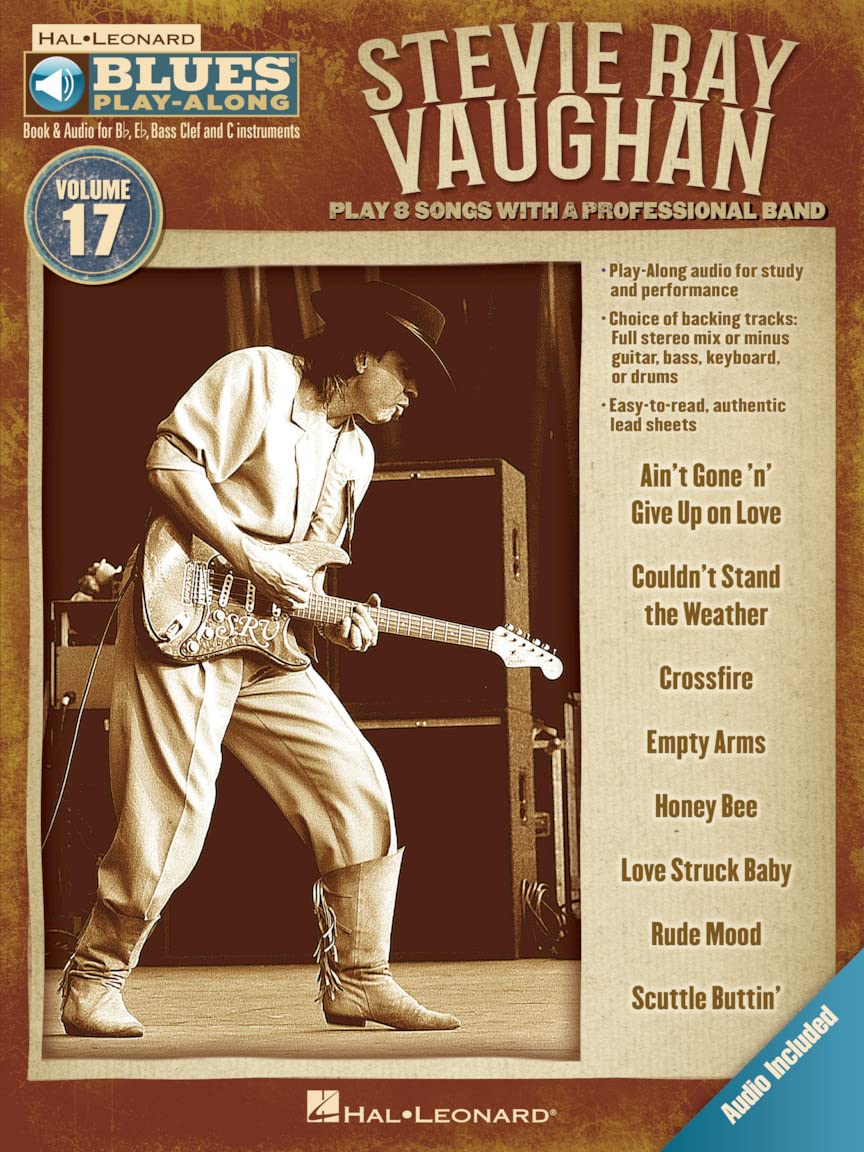 Stevie Ray Vaughan: Blues Play-Along Volume 17 (Hal Leonard Blues Play-Along)