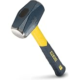 ESTWING Sure Strike Drilling/Crack Hammer, 3lb Hand Sledge, MRF3LB | Forged Steel Head, The Right Size For The Job, Versatility On The Job, Non-Slip Fiberglass Handle