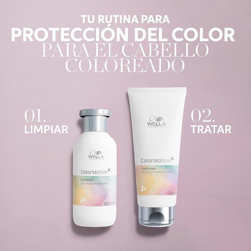 ColorMotion+ - Amaciador Hidratante de Cor - Intensidade da Cor - Brilho e suavidade - Cabelo colorido, seco e danificado 200ml