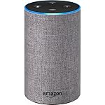 Echo (2nd Generation) - Smart speaker with Alexa - Heather Gray Fabric